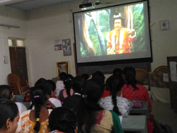 Showing Sanskrit Music Play- Drama